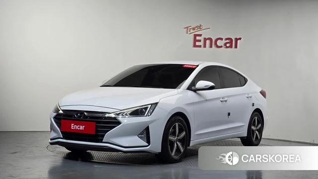 Hyundai The New Avante AD 2019 Белый из Кореи