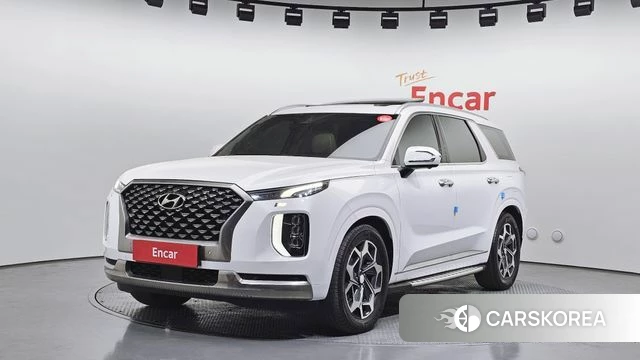Hyundai Palisade 2021 Белый из Кореи