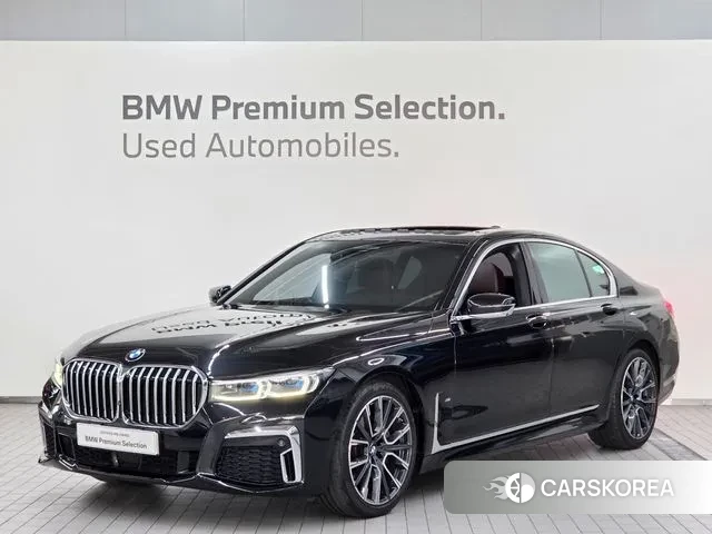 BMW 7 Series (G11) 2020 Черный из Кореи