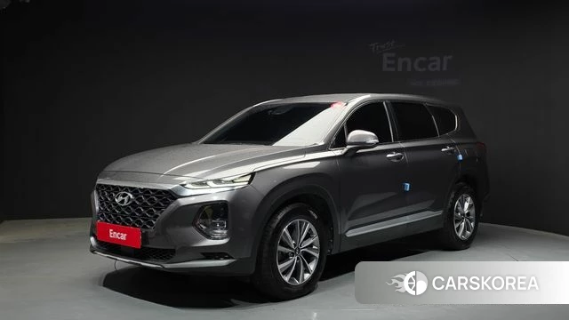 Hyundai Santa Fe TM 2020 Серый из Кореи