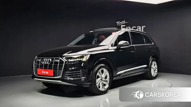 Audi Q7 (4M) 2023 Черный из Кореи
