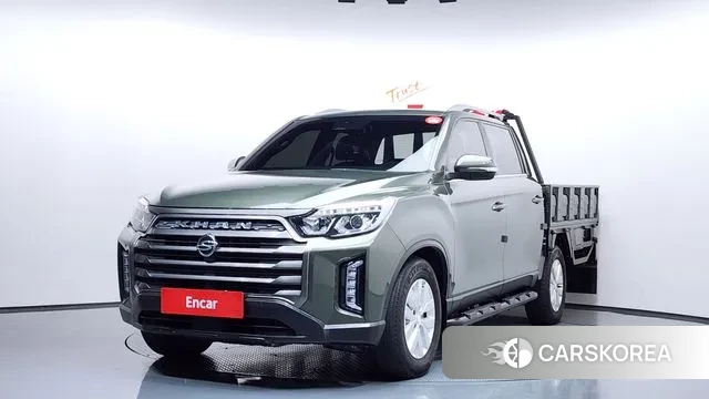 Ssangyong The New Rexton Sports Cannes 2022 Светло-зеленый из Кореи