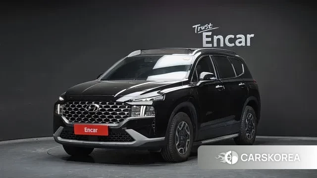 Hyundai The New Santa Fe 2021 Серый из Кореи