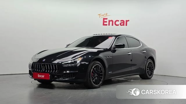 Maserati Ghibli 2019 Черный из Кореи