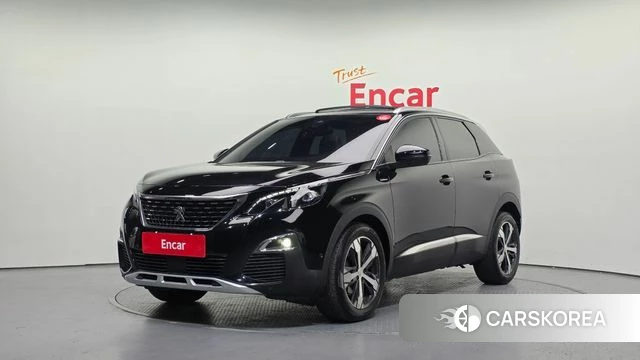 Peugeot 3008 second generation 2021 Черный из Кореи