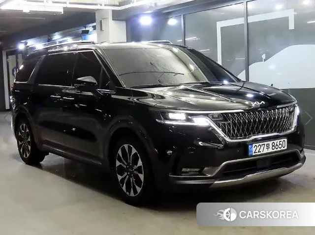 Kia Carnival 4th generation 2023 Черный из Кореи