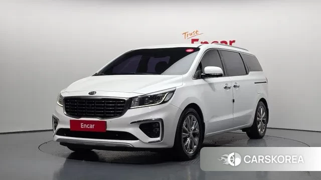 Kia The New Carnival 2018 Белый из Кореи