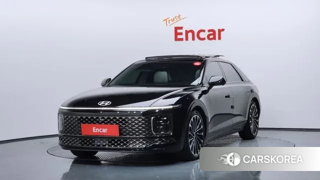 Hyundai Grandeur Hybrid (GN7) 2024 Черный из Кореи