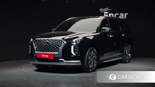Hyundai Palisade 2021 Черный из Кореи