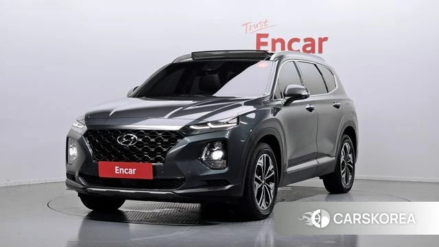 Hyundai Santa Fe TM 2018 Серый из Кореи