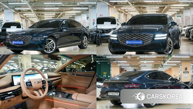 Genesis G80 (RG3) 2025 Синий из Кореи