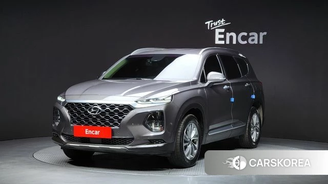 Hyundai Santa Fe TM 2019 Серый из Кореи