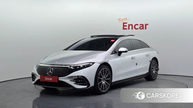 Mercedes-Benz EQS V297 2022 Белый двухцветный из Кореи