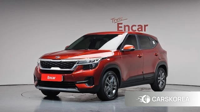 Kia Seltos 2020 Оранжевый из Кореи