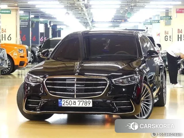 Mercedes-Benz S-Class W223 2023 Черный из Кореи