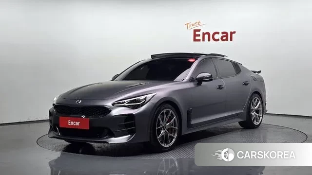 Kia Stinger 2018 Серебристо-серый из Кореи