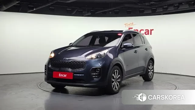 Kia Sportage 4th Generation 2018 Синий из Кореи