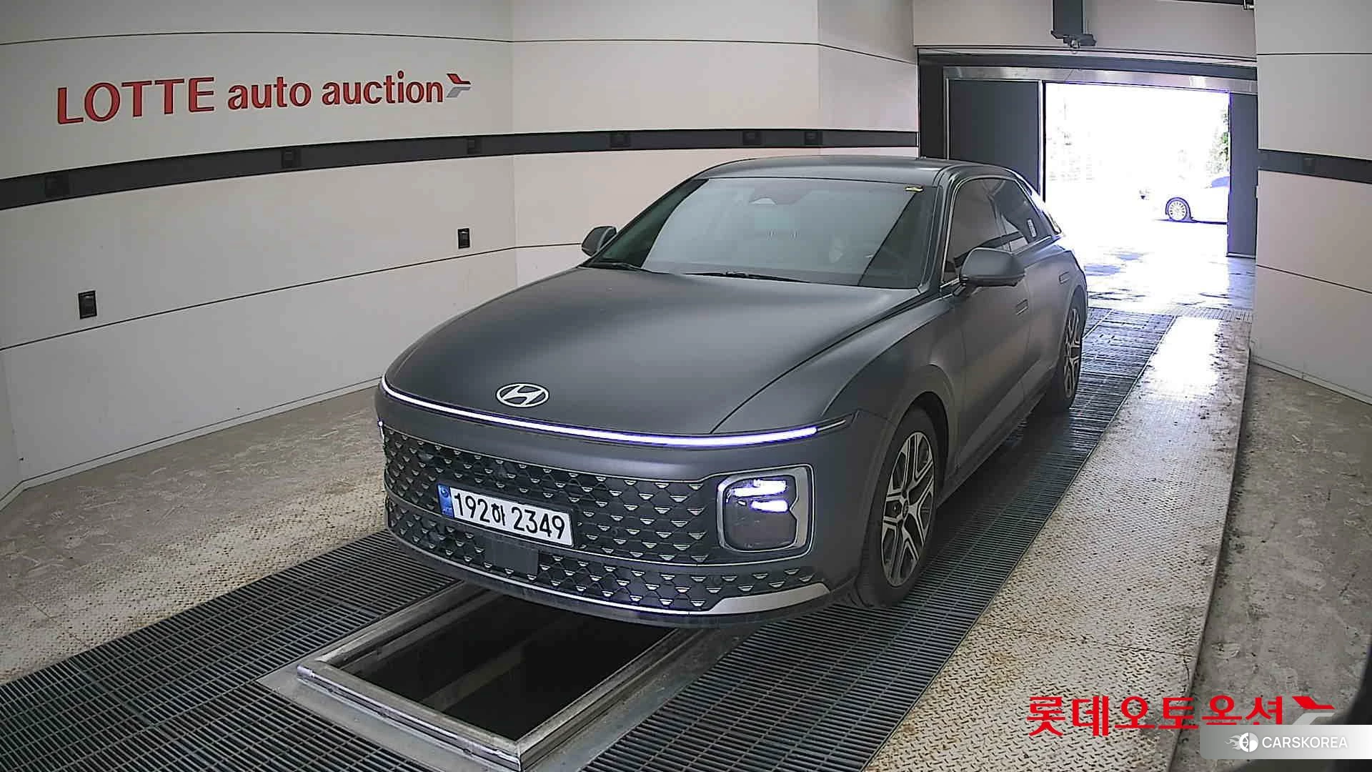 Hyundai Grandeur 2023 Nocturne Grey mat_matting (optional) из Кореи