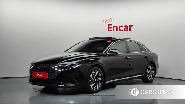 Hyundai The New Grandeur IG Hybrid 2021 Черный из Кореи
