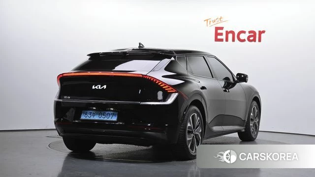 Kia EV6 2023 Черный из Кореи