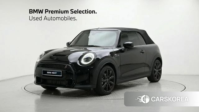 Mini Cooper S Convertible 2022 Черный из Кореи