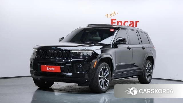 Jeep Grand Cherokee (WL) 2021 Черный из Кореи