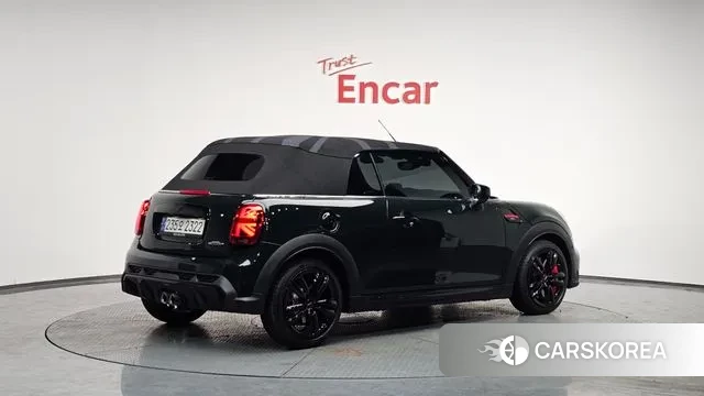 Mini Cooper S Convertible 2023 Темно-зеленый из Кореи