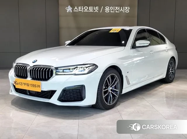 BMW 5 Series (G30) 2023 Белый из Кореи