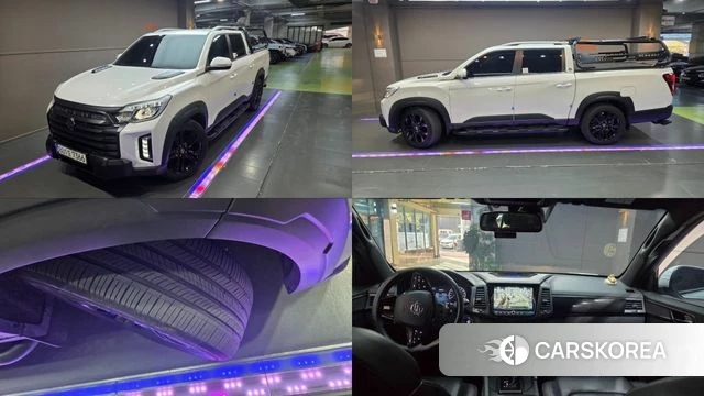 Ssangyong The New Rexton Sports Cannes 2022 Белый из Кореи