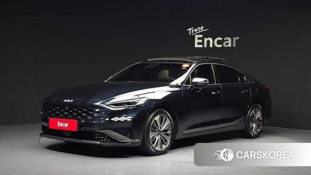 Kia K8 Hybrid 2022 Синий из Кореи