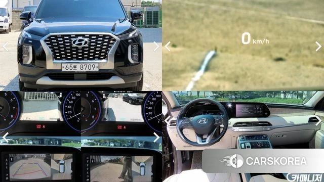 Hyundai Palisade 2019 Черный из Кореи