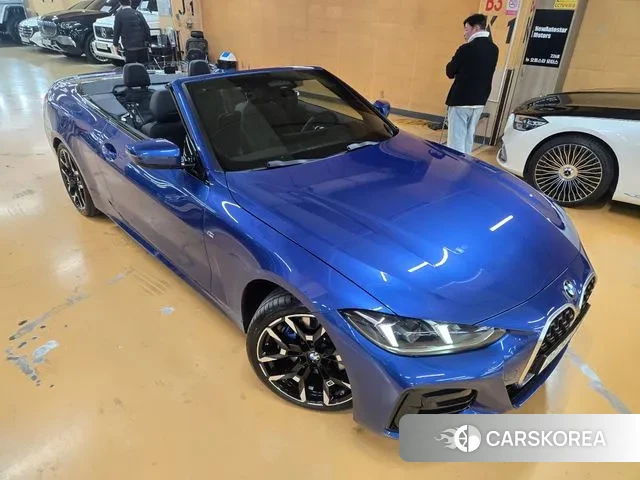 BMW 4 Series (G22) 2025 Синий из Кореи