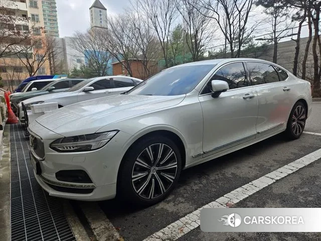Volvo S90 2021 Белый из Кореи