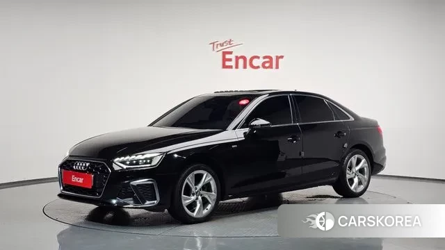 Audi A4 (B9) 2021 Черный из Кореи