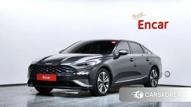 Kia K8 Hybrid 2021 Серый из Кореи