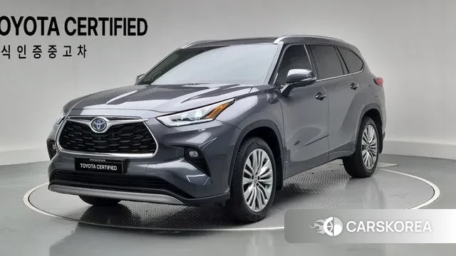 Toyota Highlander 4th Generation 2023 Серый из Кореи