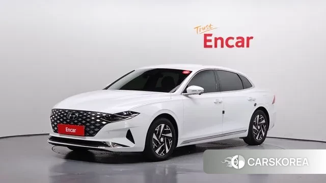 Hyundai The New Grandeur IG Hybrid 2022 Белый из Кореи