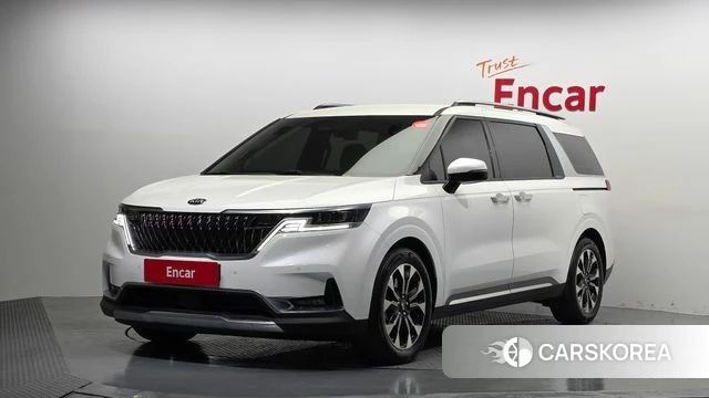 Kia Carnival 4th generation 2021 Белый из Кореи