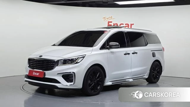 Kia The New Carnival 2019 Белый из Кореи