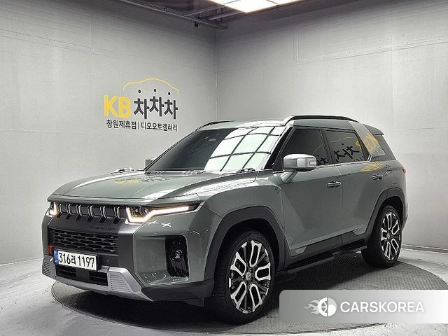 Ssangyong Torres 2022 Темно-зеленый из Кореи