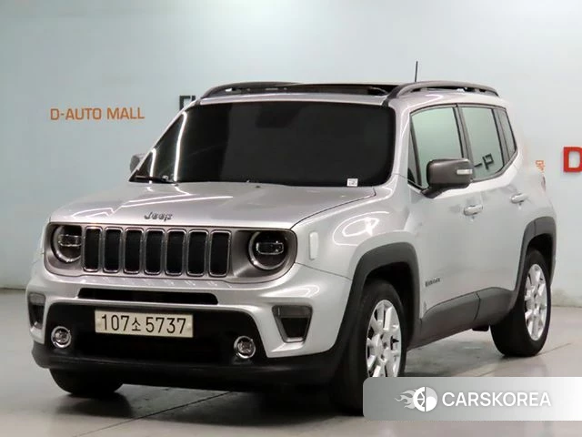 Jeep Renegade 2020 Серебряный из Кореи