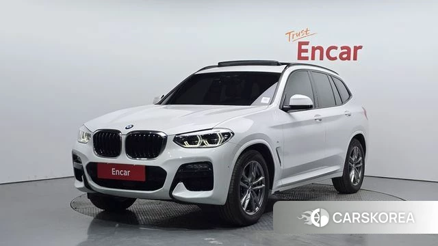 BMW X3 (G01) 2021 Белый из Кореи