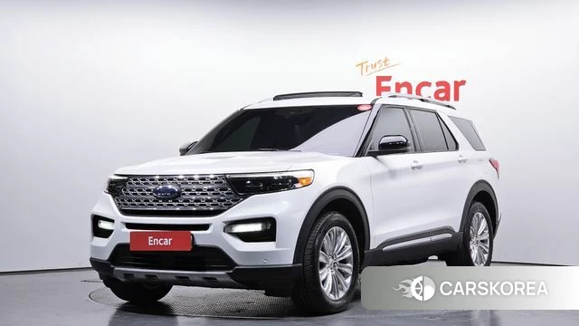 Ford Explorer 6th Generation 2019 Белый из Кореи
