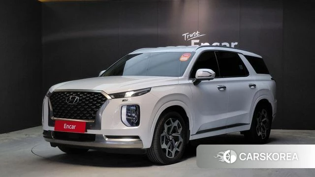 Hyundai Palisade 2022 Белый из Кореи