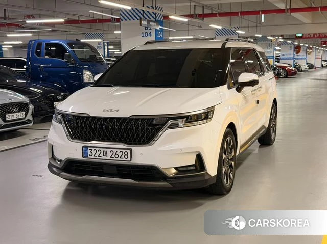 Kia Carnival 4th generation 2022 Белый из Кореи
