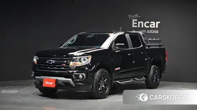 Chevrolet (GM Daewoo) Real New Colorado 2021 Черный из Кореи