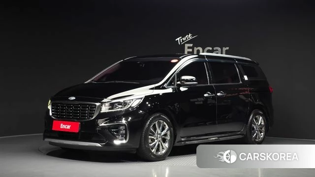 Kia The New Carnival 2018 Черный из Кореи