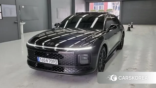 Hyundai Grandeur (GN7) 2023 Черный из Кореи