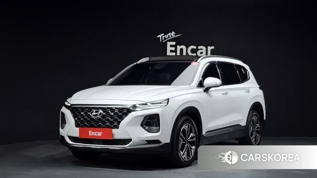 Hyundai Santa Fe TM 2018 Белый из Кореи