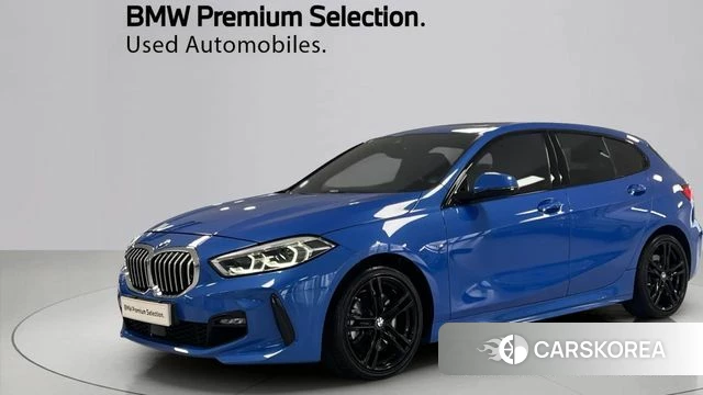BMW 1 Series (F40) 2022 Синий из Кореи
